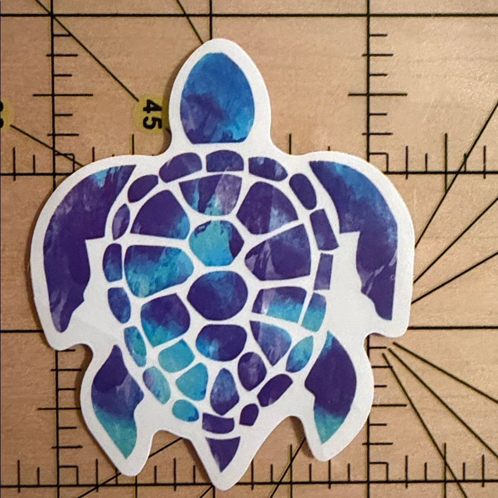 💜13/$13 +Bundle Sticker Sale | Turtle Animal Waterproof Sticker